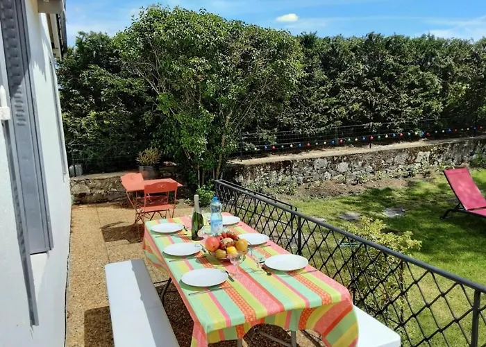 Renovee Avec Terrasse Et Jardin - Fr-1-489-363 Feriehus *